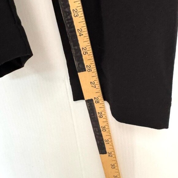 Eileen Fisher high rise Straight Leg pull on Pants in black size XSmall - Picture 7 of 11